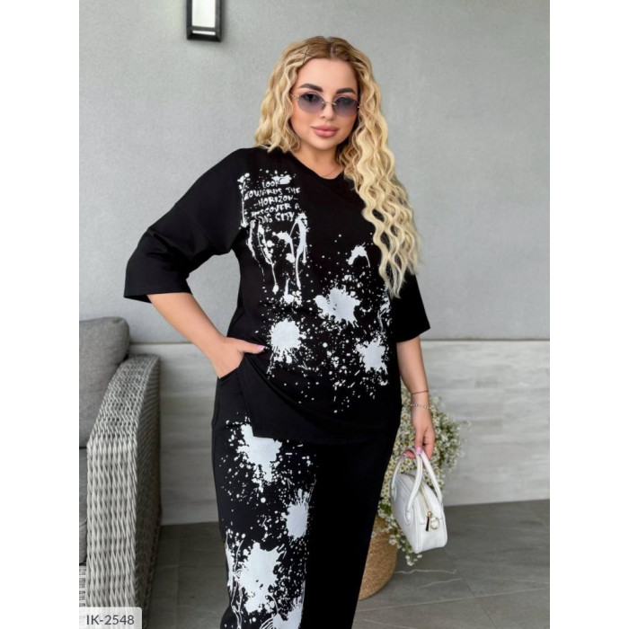 Костюми великого розміру IK-2548 — сучасна класика