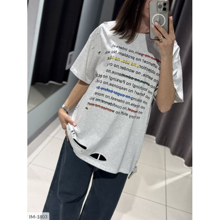 Модні фасони футболок IM-1803 — нова колекція