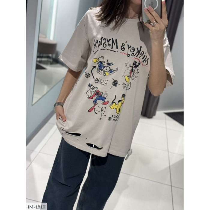 Жіночі футболки Odessa Moda IM-1810 — тренди сезону