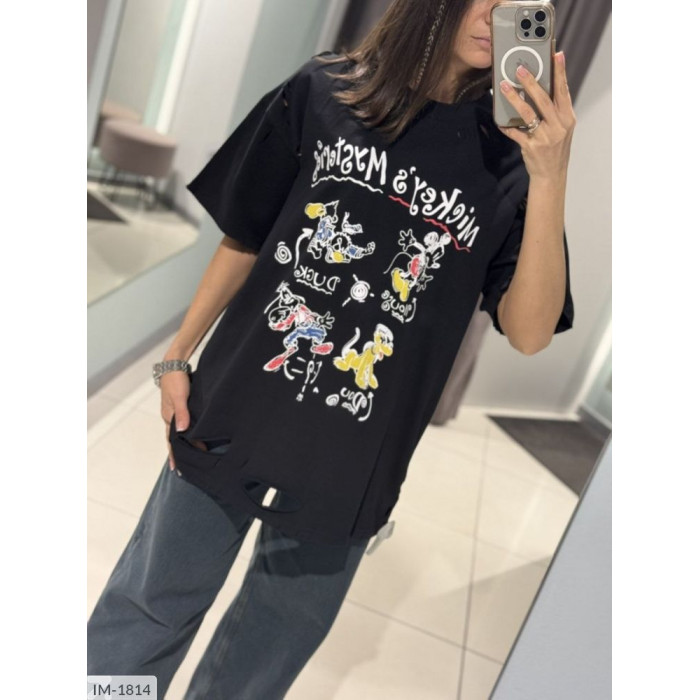 Жіночі футболки Odessa Moda IM-1814 — тренди сезону