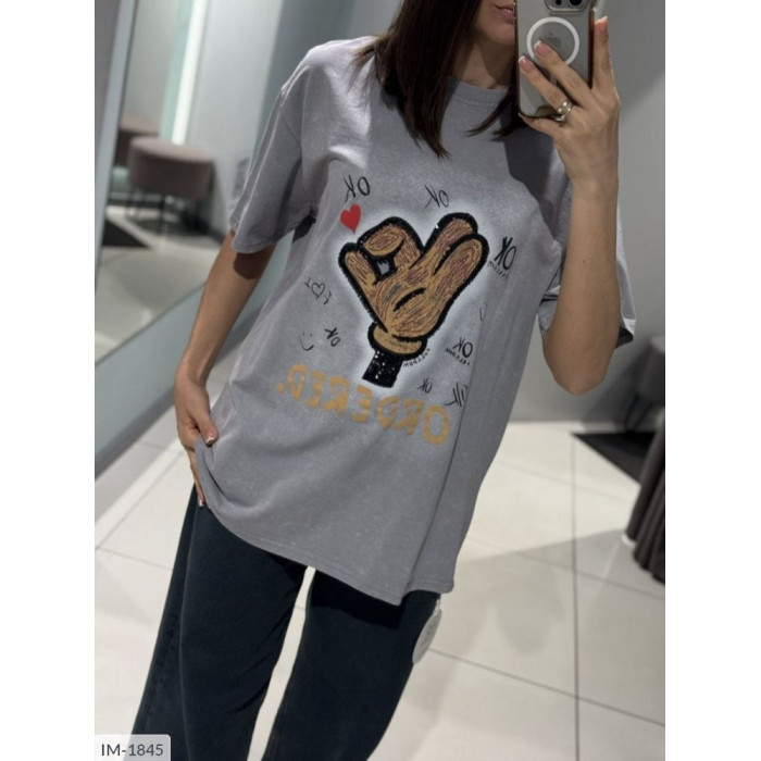 Модні футболки IM-1845 — колекція 2025