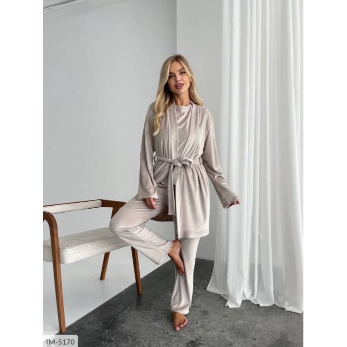 Модні піжами та халати великого розміру IM-5170 — комфорт і стиль