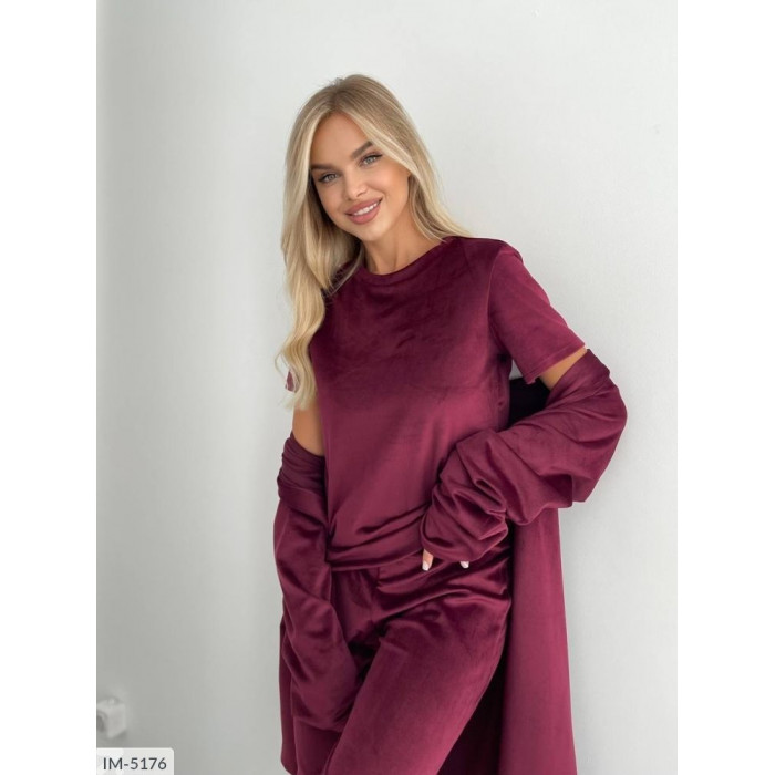 Модні піжами та халати великого розміру IM-5176 — комфорт і стиль