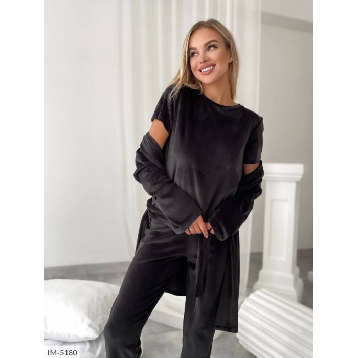 Халати Plus Size IM-5180 — елегантність для дому