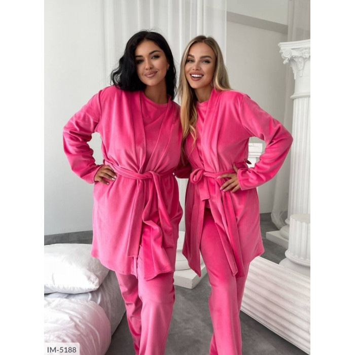 Халати Plus Size IM-5188 — практичність і шарм