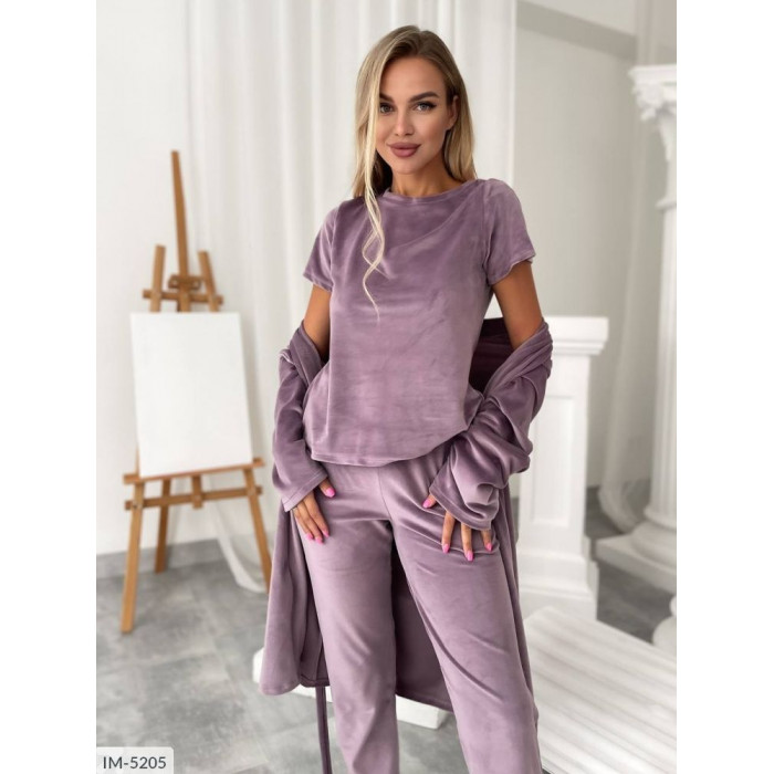Модні піжами та халати великого розміру IM-5205 — комфорт і стиль