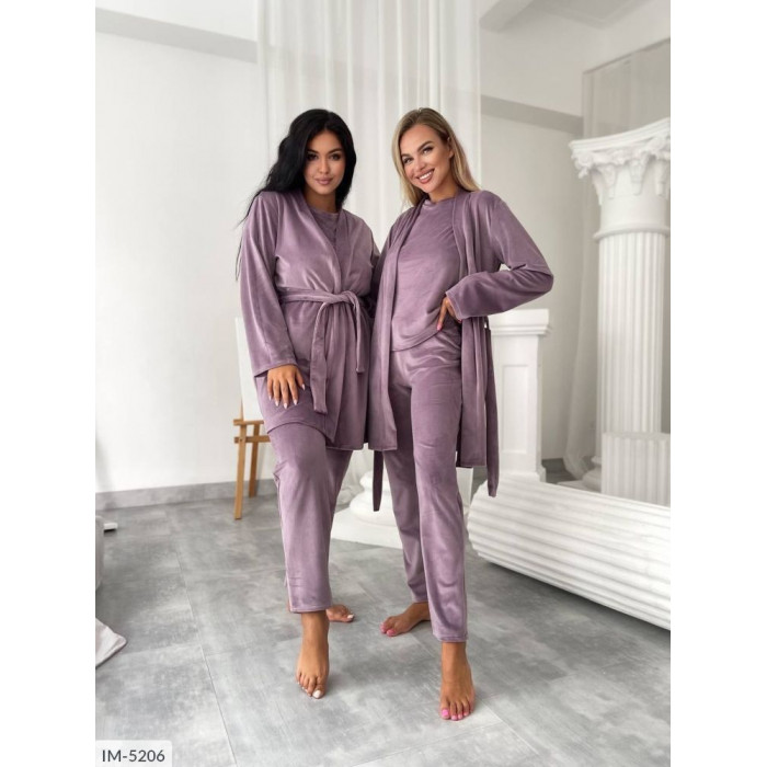Піжами та халати XL+ IM-5206 — твій затишок і краса