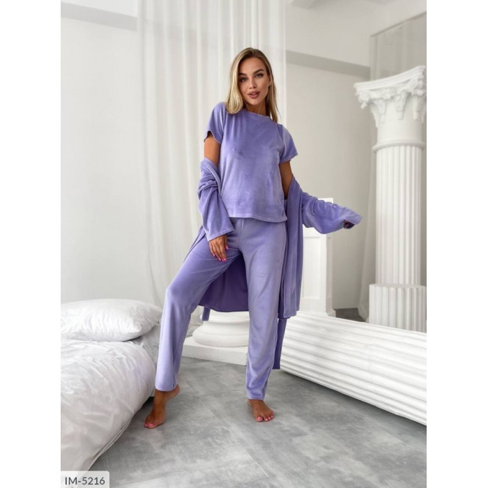 Халати Plus Size IM-5216 — практичність і шарм