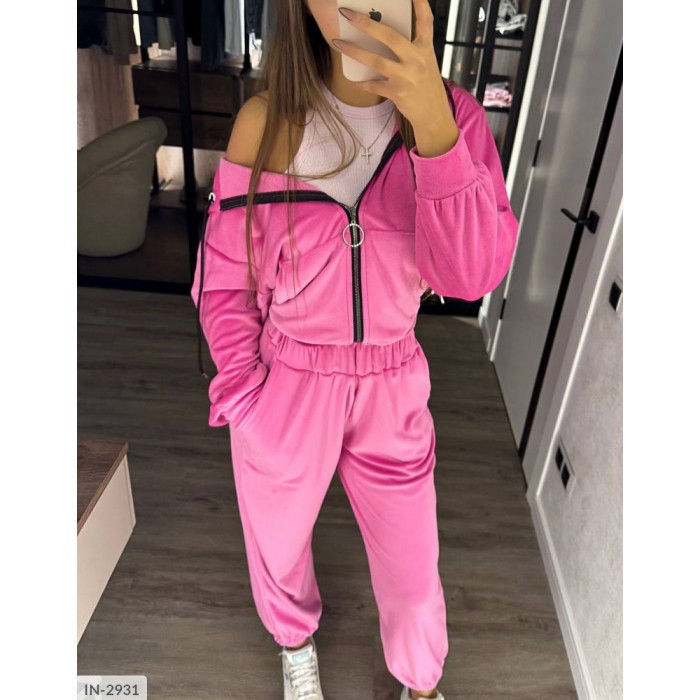 Модні спортивні костюми для жінок IN-2931 — комфорт і стиль кожного дня Модні спортивні костюми для жінок IN-2931 — комфорт і стиль кожного дня