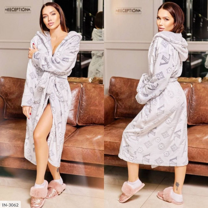 Халати Plus Size IN-3062 — елегантність для дому