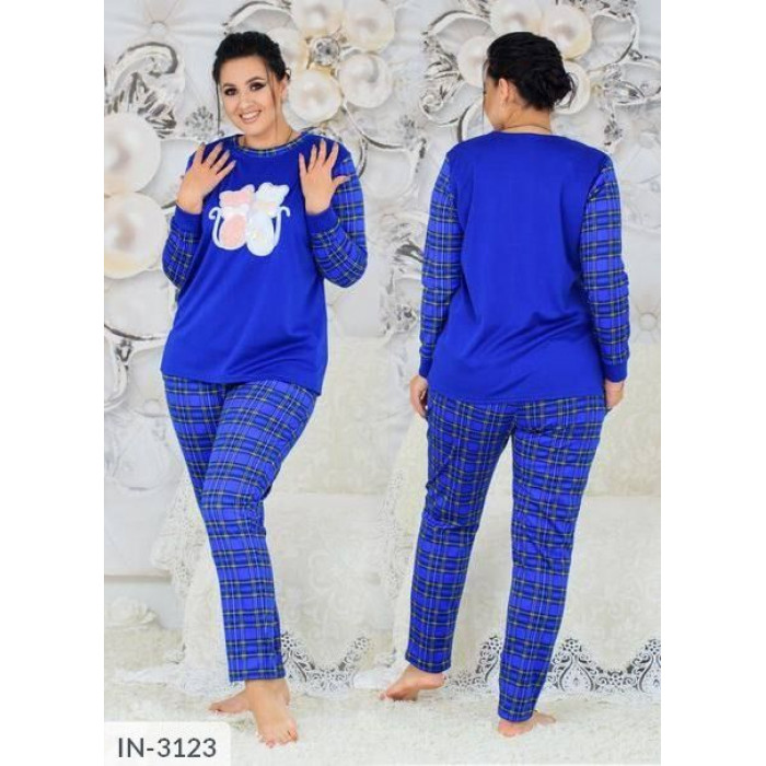 Жіночі піжами великого розміру IN-3123 — новинки сезону