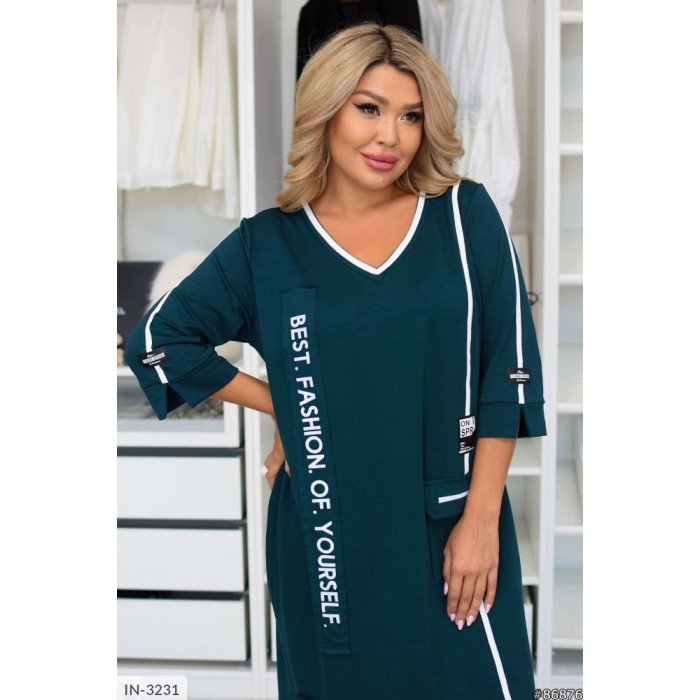 Новинки суконь великого розміру IN-3231 — твій стиль, твоя впевненість