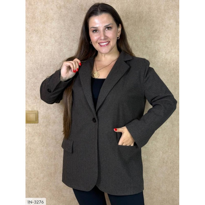 Верхній одяг великого розміру IN-3276 — тепло і стиль