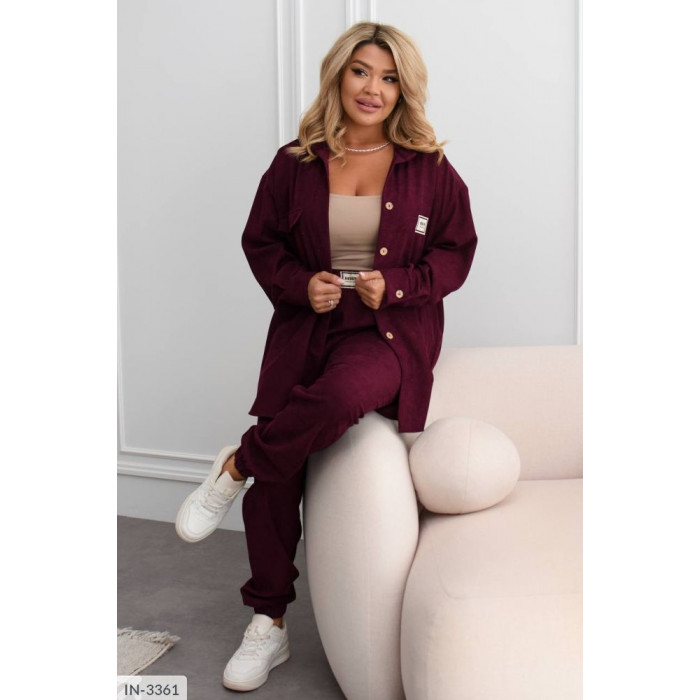 Жіночі костюми Plus Size IN-3361 — впевненість і стиль