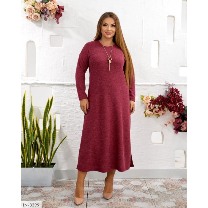 Стильні сукні Plus Size IN-3399 — ідеальна посадка для будь-якої фігури