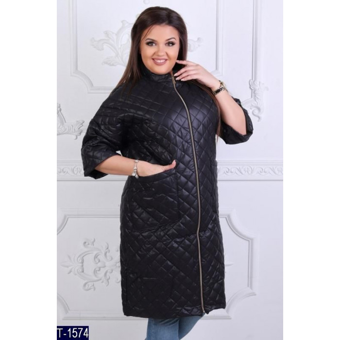 Модні куртки Plus Size T-1574 — зручність і мода