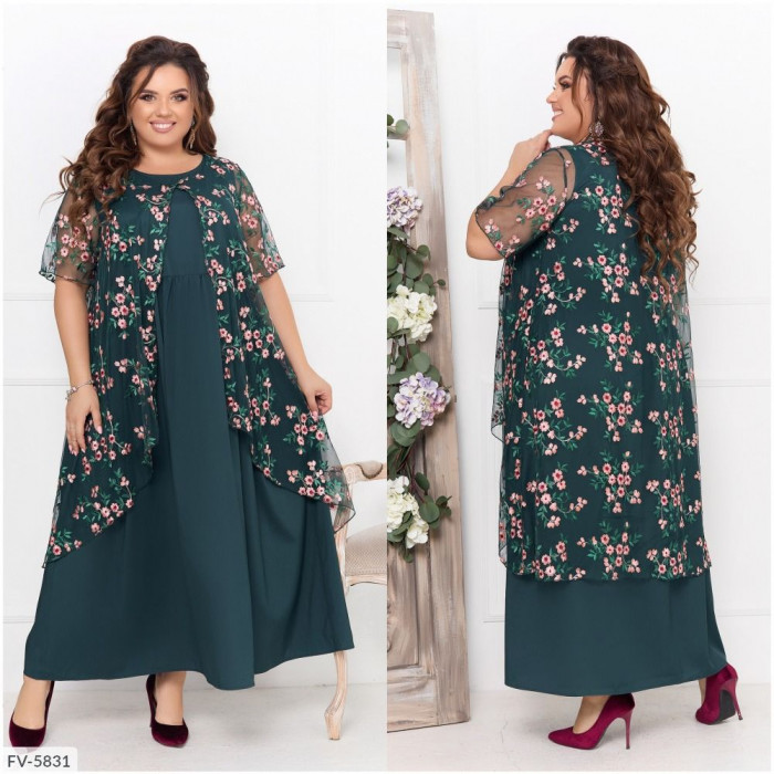 Новинки суконь великого розміру FV-5831 — твій стиль, твоя впевненість