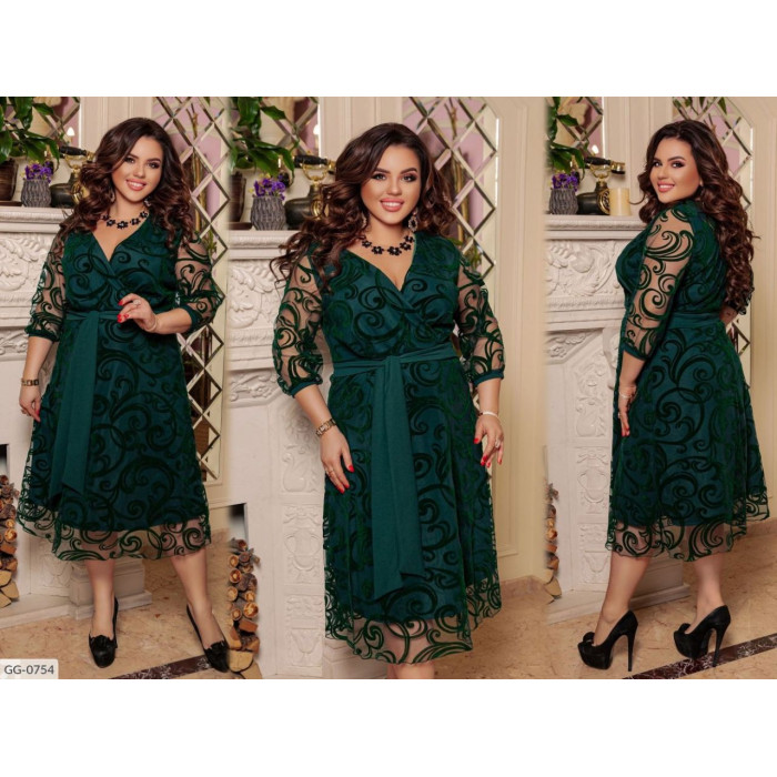 XL+ сукні GG-0754 — мода без обмежень