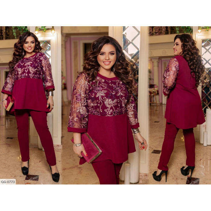 Жіночі костюми XL+ GG-0773 — елегантність і зручність