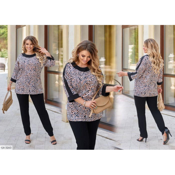 Костюми великого розміру GS-3263 — тренди і мода