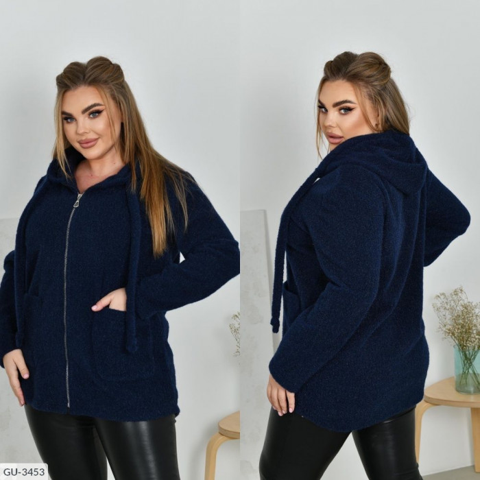 XL+ кофти GU-3453 — тренди сезону