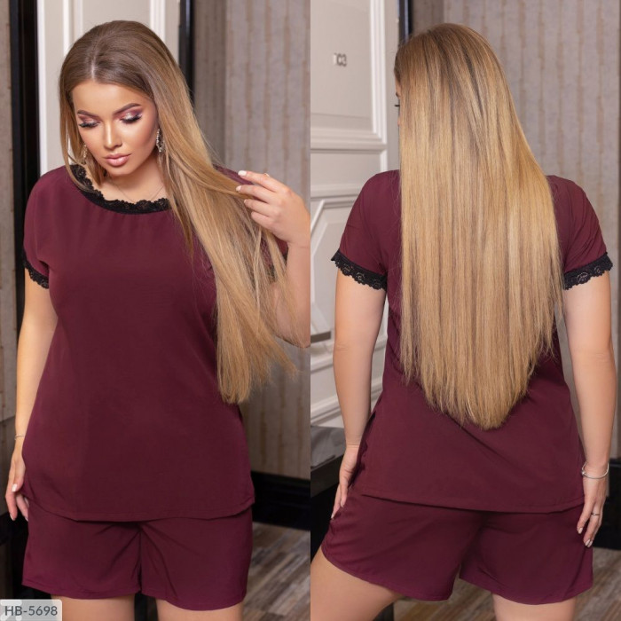 Жіночі піжами HB-5698 — краса у кожній деталі