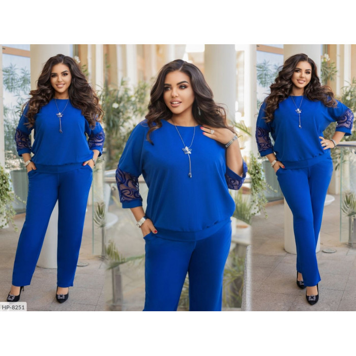 Жіночі костюми Plus Size HP-8251 — впевненість і стиль