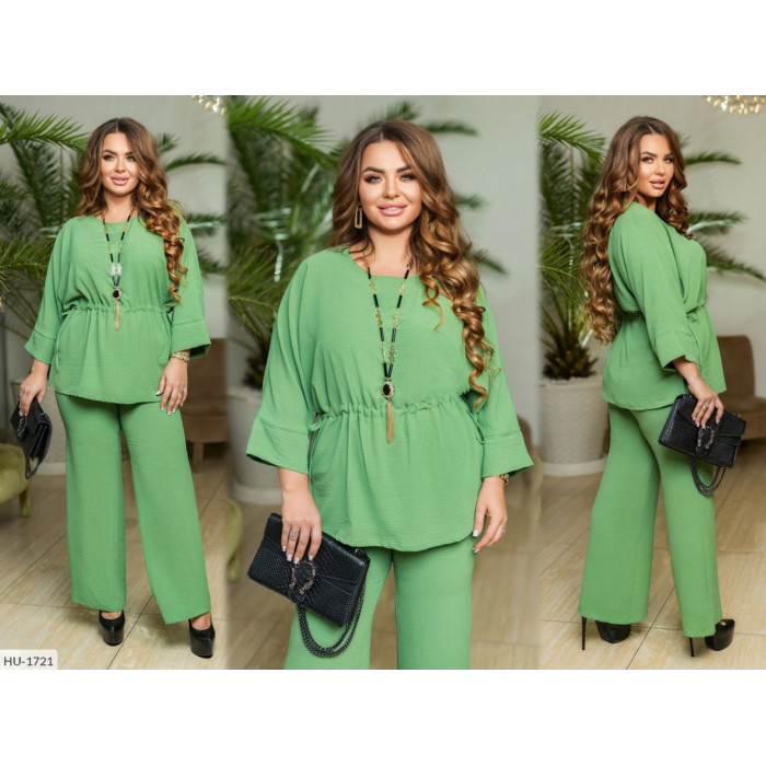 Жіночі костюми XL+ HU-1721 — елегантність і зручність