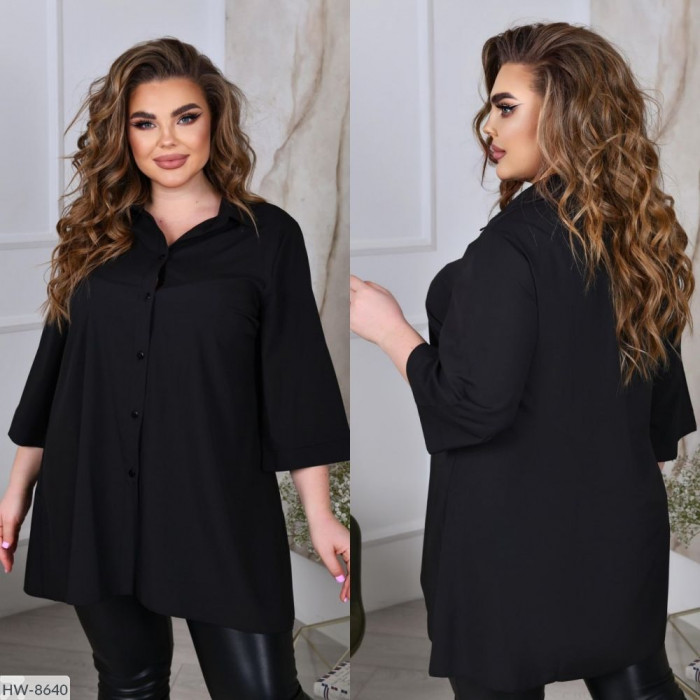 Блузки великого розміру HW-8640 — гармонія стилю