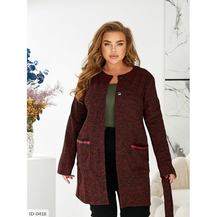 XL+ кардигани Odessa Moda ID-0418 — нова колекція 2025