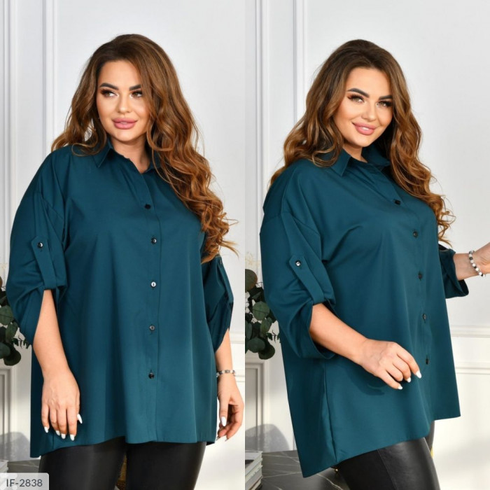 Сорочки Plus Size IF-2838 — впевненість і шарм