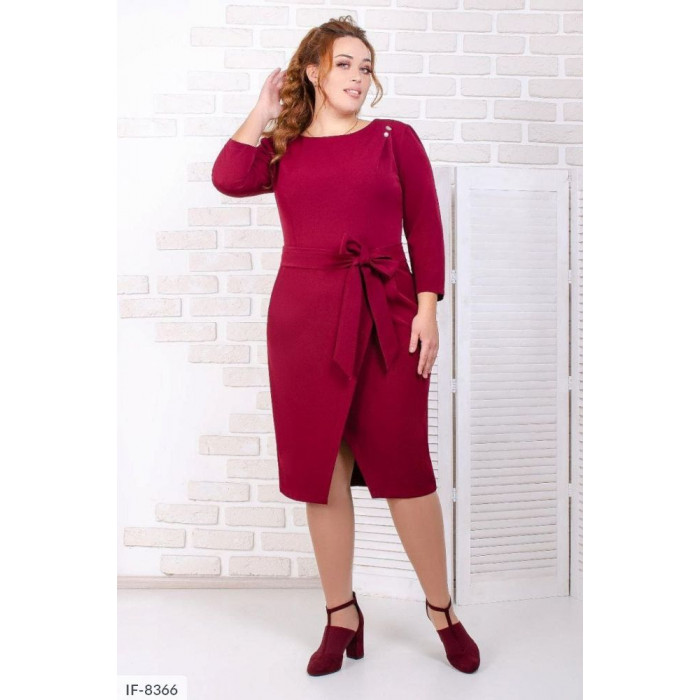 Модні сукні великого розміру IF-8366 — комфорт і краса щодня