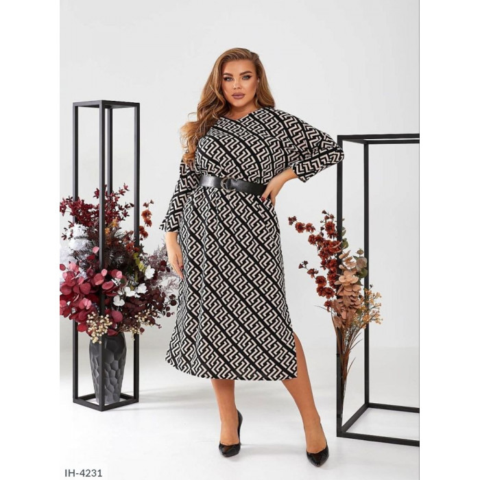 Стильні сукні Plus Size IH-4231 — ідеальна посадка для будь-якої фігури