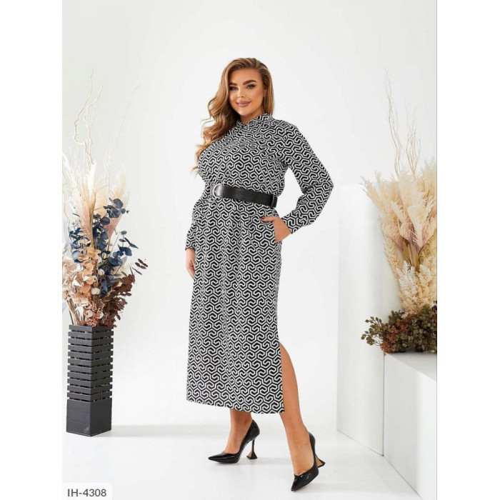 Сукні для пишних форм IH-4308 — виглядай розкішно