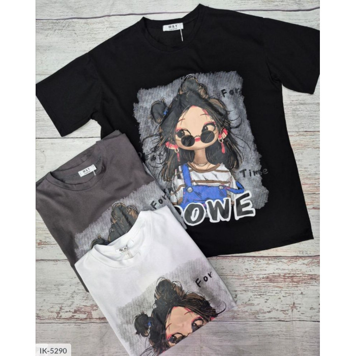 Жіночі футболки IK-5290 — комфорт кожного дня