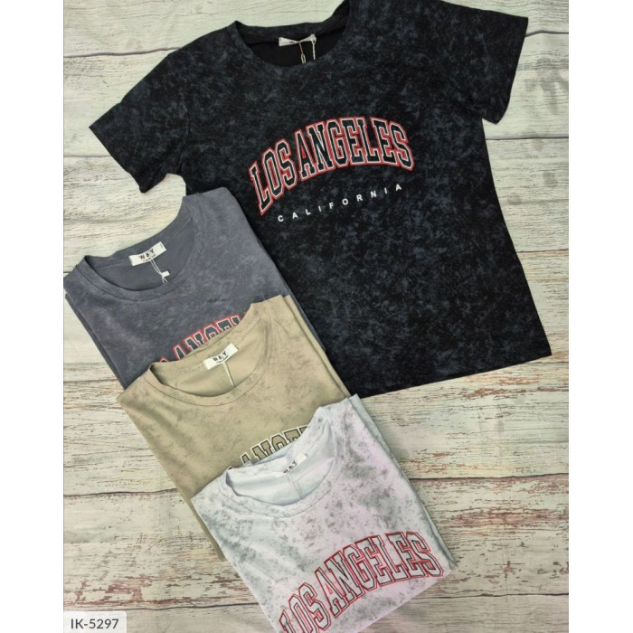 Жіночі футболки Odessa Moda IK-5297 — тренди сезону