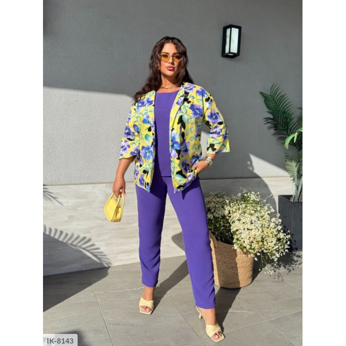 Костюми великого розміру IK-8143 — сучасна класика