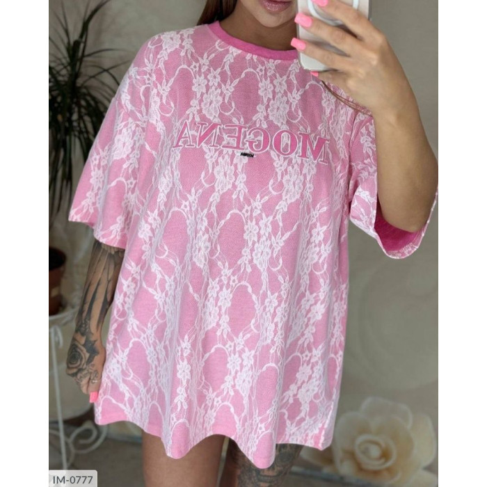 Жіночі футболки XL+ IM-0777 — будь у тренді