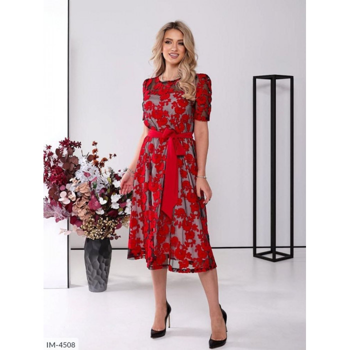 Сукні для пишних форм IM-4508 — виглядай розкішно