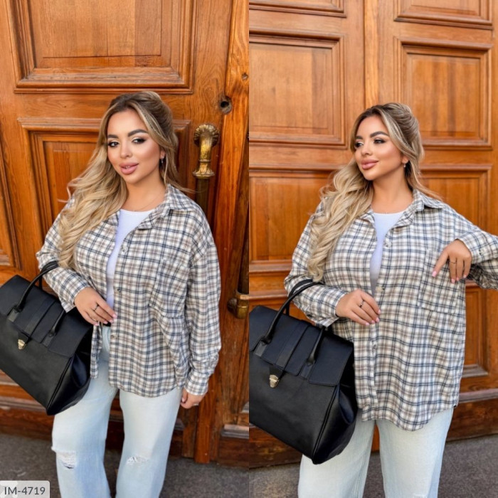 Модні сорочки і блузки великого розміру IM-4719 — елегантність і комфорт