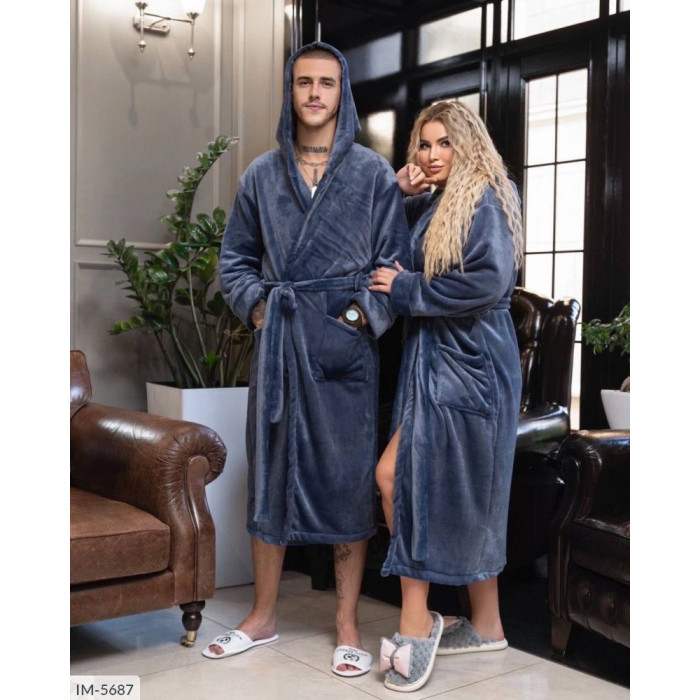 Халати Plus Size IM-5687 — елегантність для дому