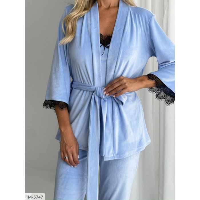 Модні піжами та халати великого розміру IM-5747 — комфорт і стиль