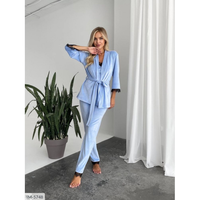 Халати Plus Size IM-5748 — практичність і шарм