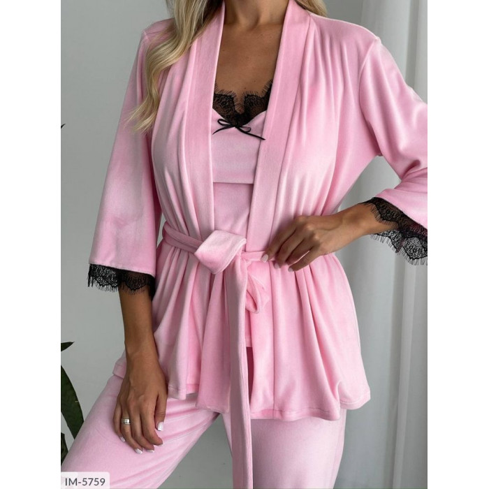 Халати Plus Size IM-5759 — елегантність для дому