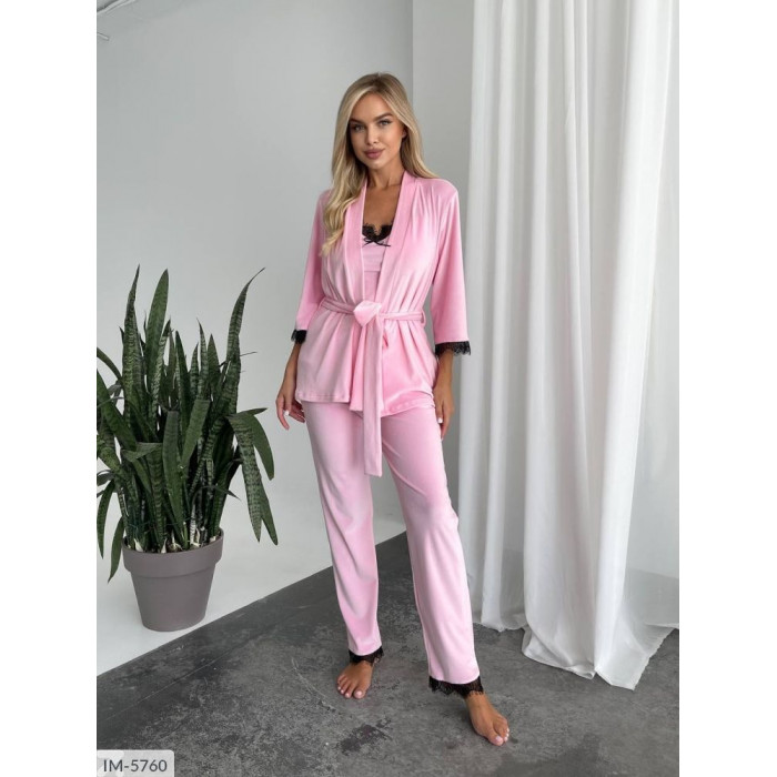 Піжами та халати XL+ IM-5760 — твій затишок і краса