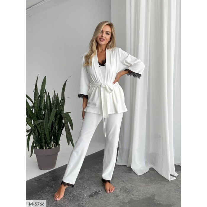 Жіночі піжами великого розміру IM-5766 — новинки сезону