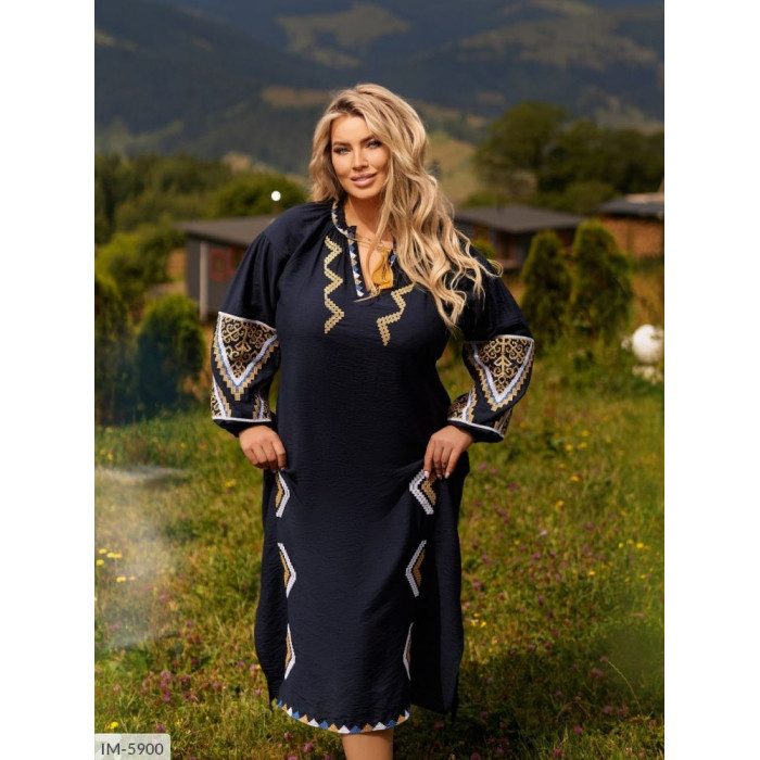 Стильні сукні Plus Size IM-5900 — ідеальна посадка для будь-якої фігури
