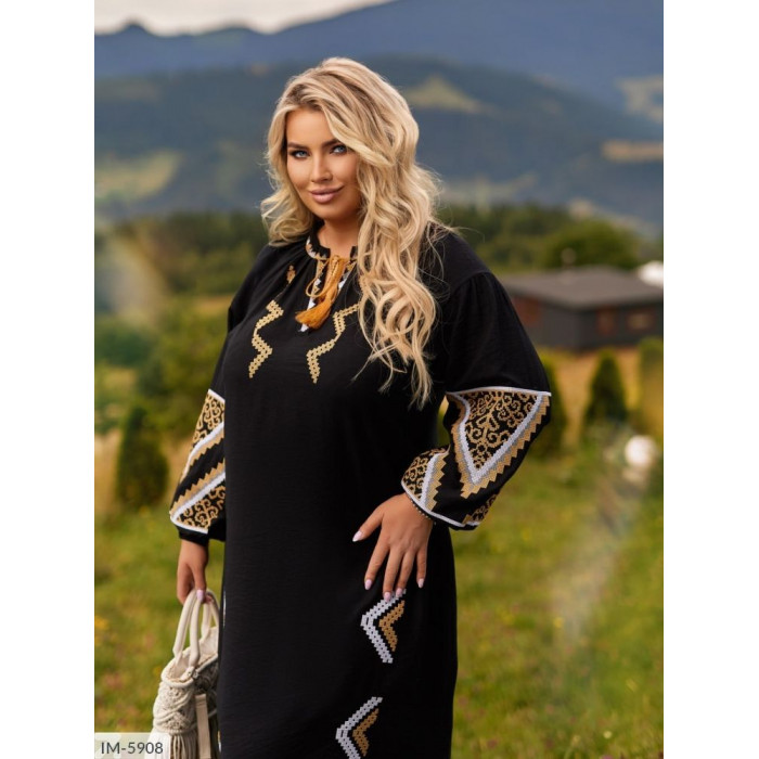 Сукні для пишних форм IM-5908 — виглядай розкішно