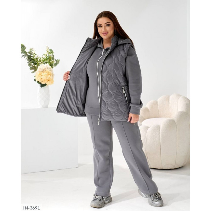 Верхній одяг великого розміру IN-3691 — твій комфорт
