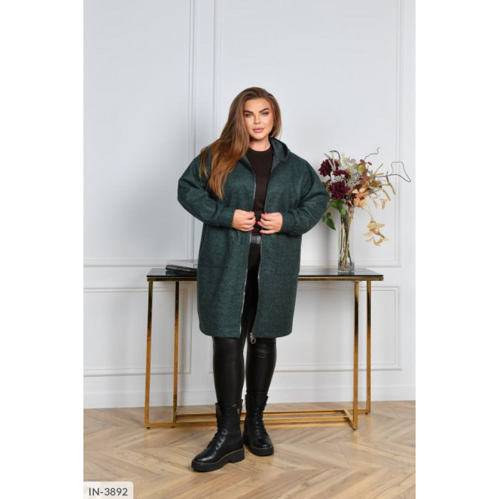 Верхній одяг великого розміру IN-3892 — тепло і стиль